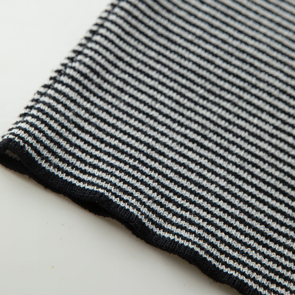 WREN Byding Sleeveless Knit Top - Black Stripe