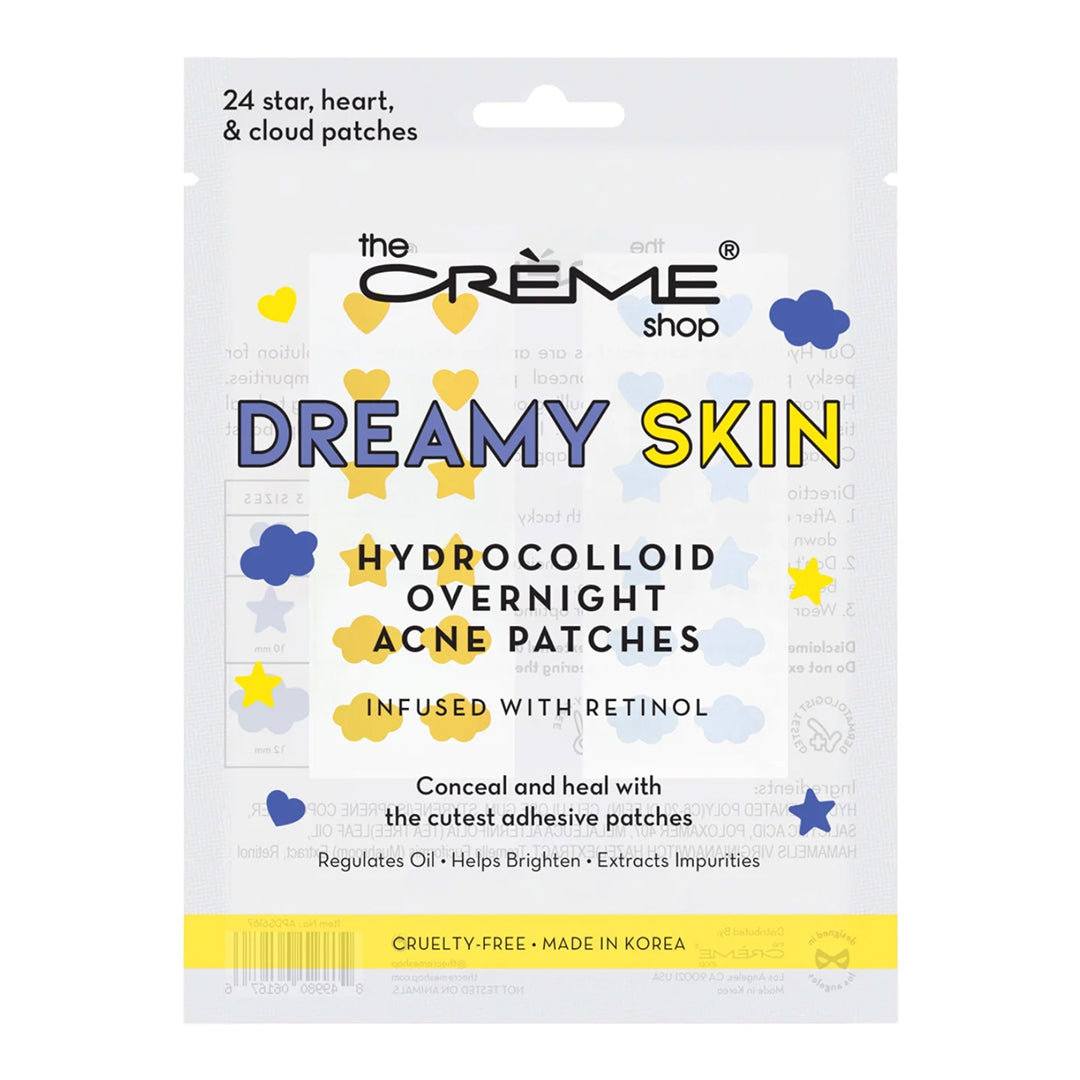 Dreamy Skin - Hydrocolloid Overnight Acne Patches | Infused with Retinol (Set of 6)