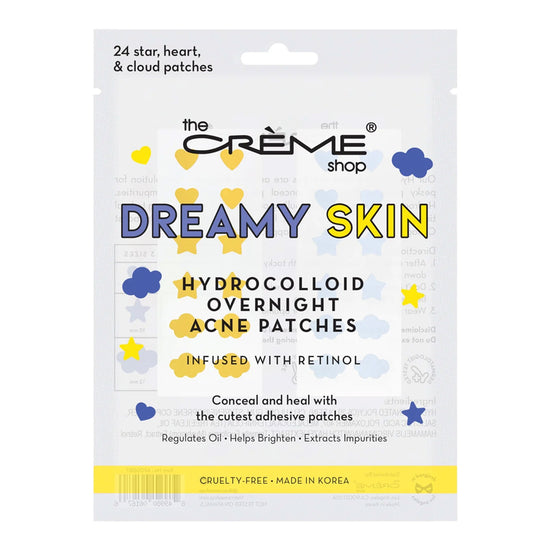 Dreamy Skin - Hydrocolloid Overnight Acne Patches | Infused with Retinol (Set of 6)