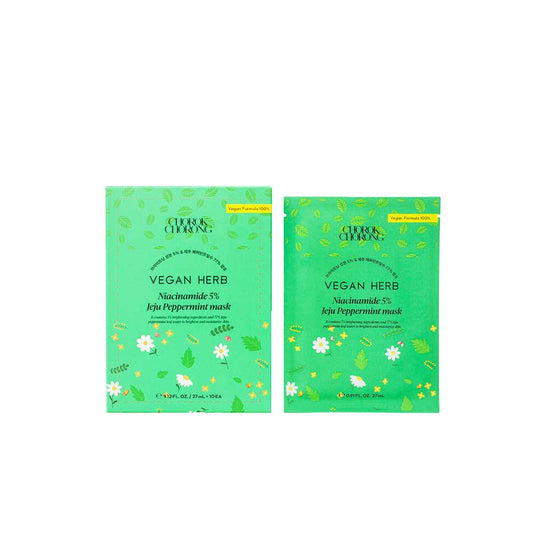 Niacinamide 5% Jeju Peppermint Mask (27ml x 10ea)